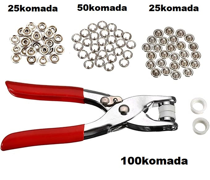 Ručni alat - Set Klešta i spojnica