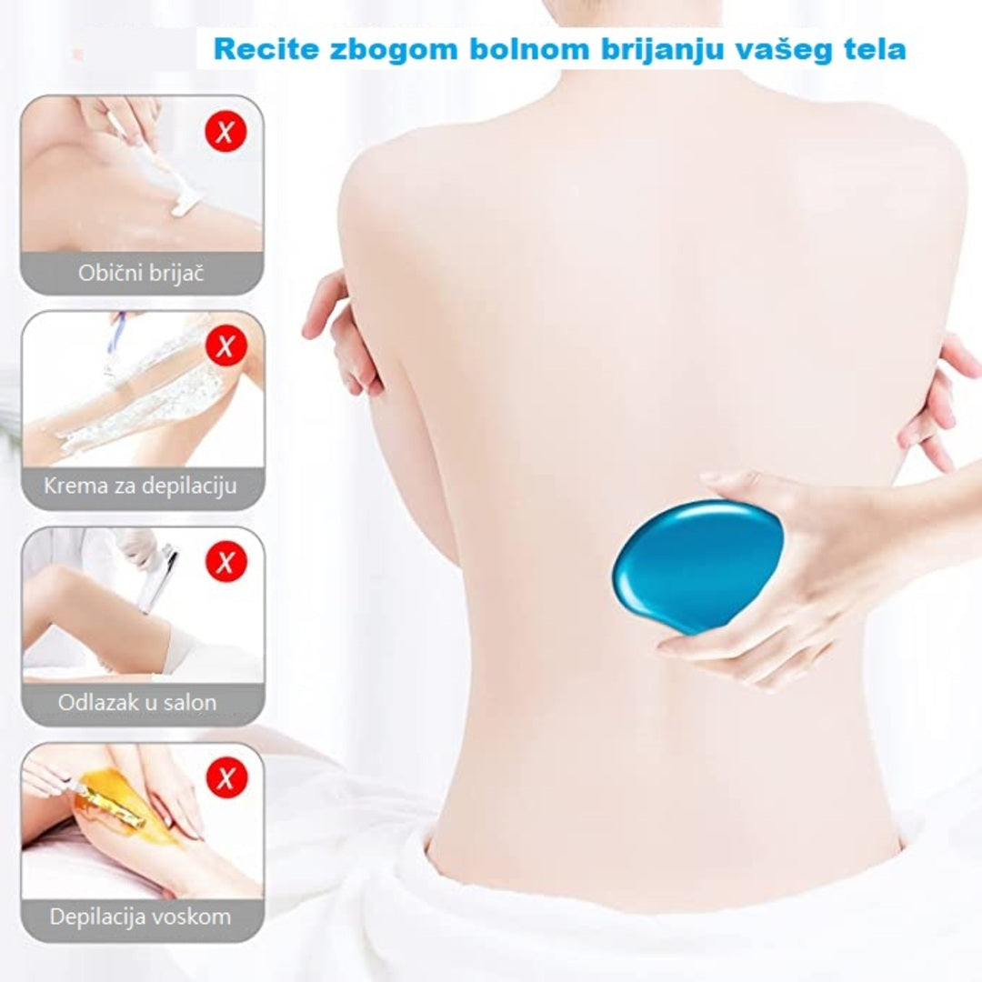 Kristalna četka za skidanje dlaka