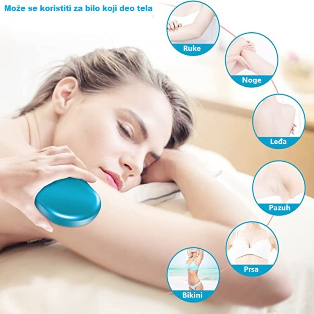 Kristalna četka za skidanje dlaka