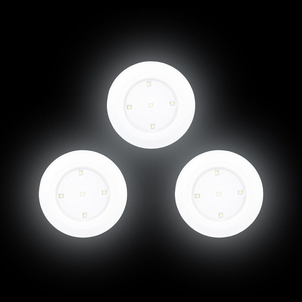 Samolepljiva set od 3 LED svetla sa daljinskim